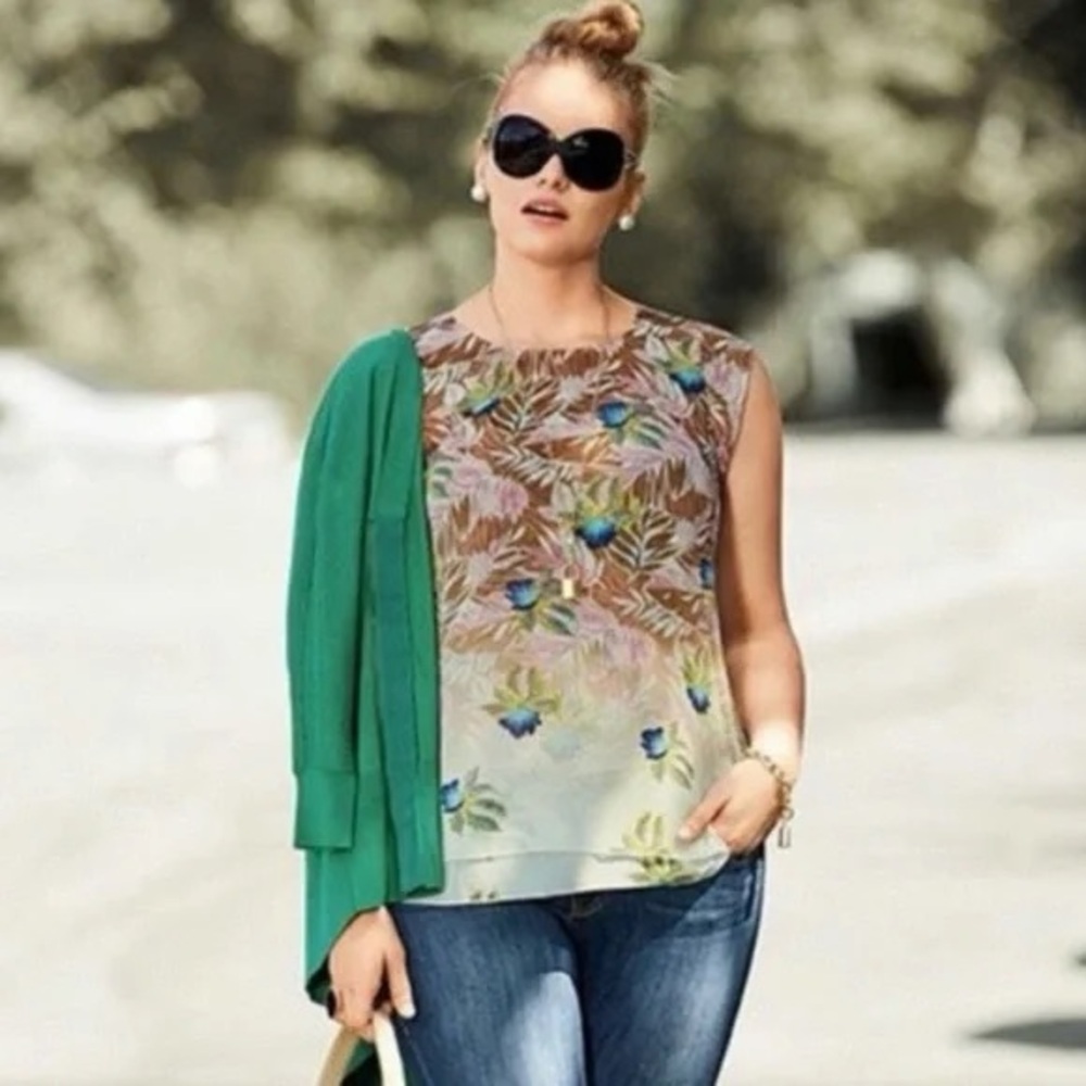 Cabi Orchid Beach Club Tank Top